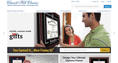 Desktop Screenshot of diplomaframe.com